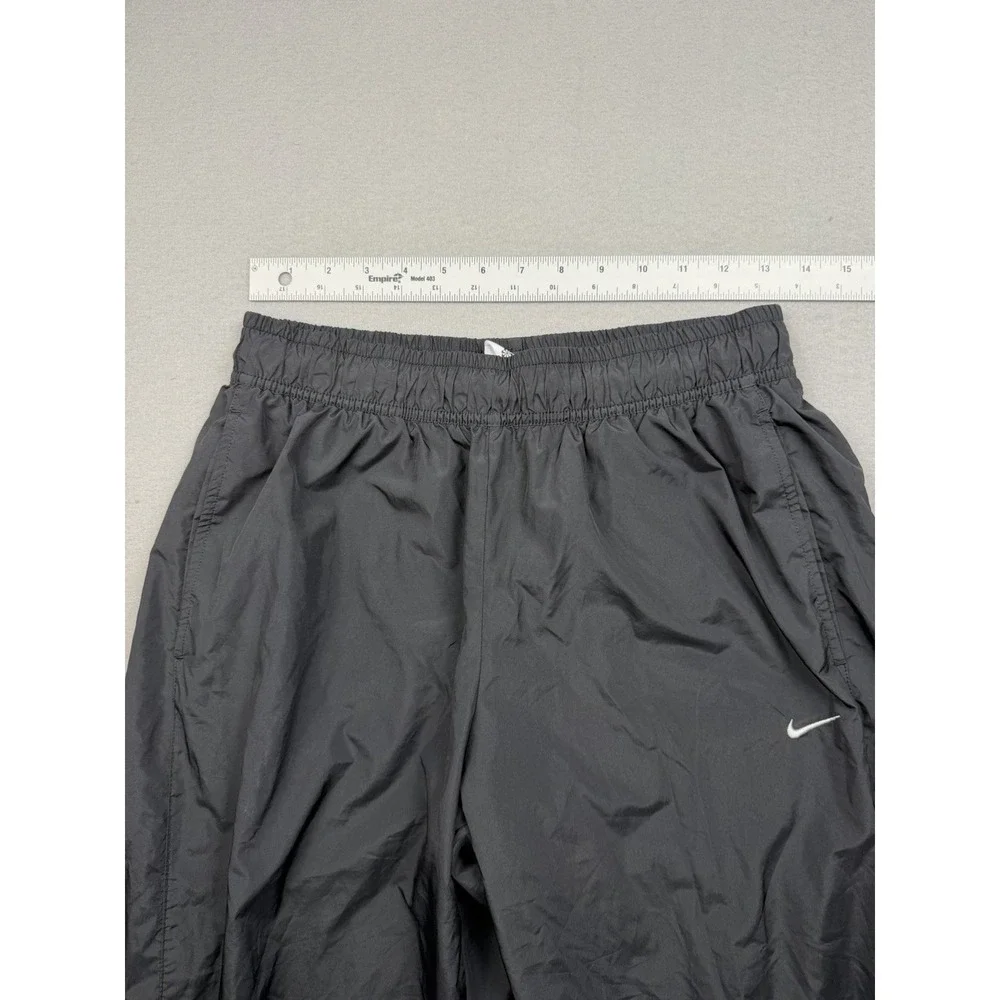 Nike Wmns Black Sportswear Swooshie Jogger Pants Elastic Waist Drawstring MD